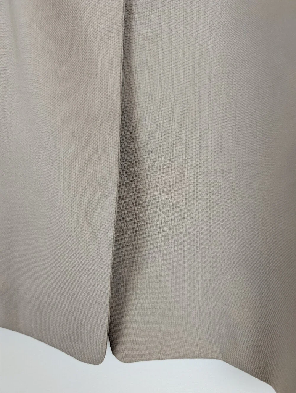 Zanella Tan Single Breasted Three Button Lightweight Blazer